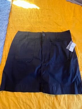 Maeve Anthropologie Black Mini Skirt